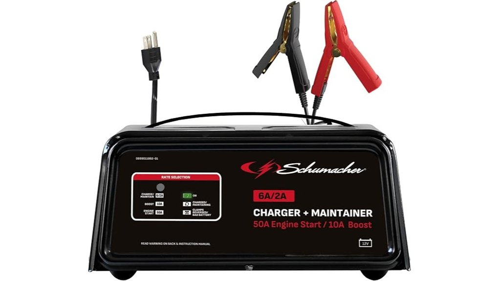 compact 12v battery charger