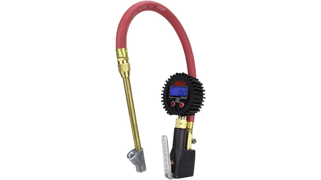 compact digital tire inflator
