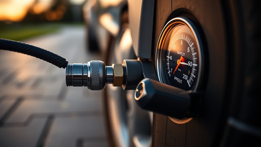 compact motor driven tire inflator