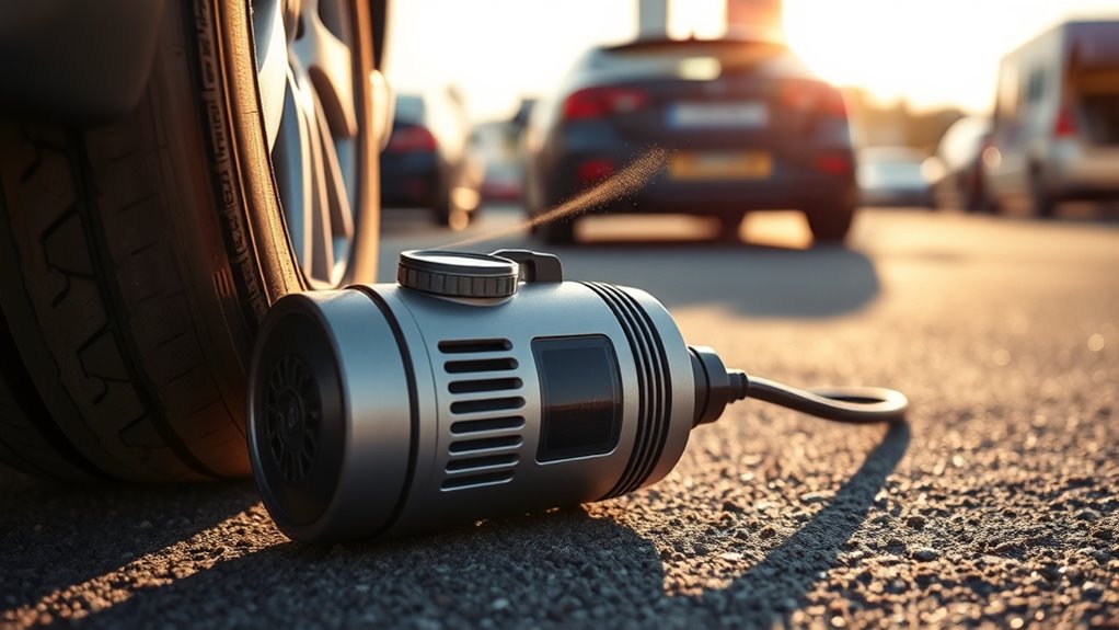 cool tire inflator properly