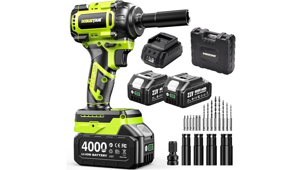 cordless brushless impact wrench