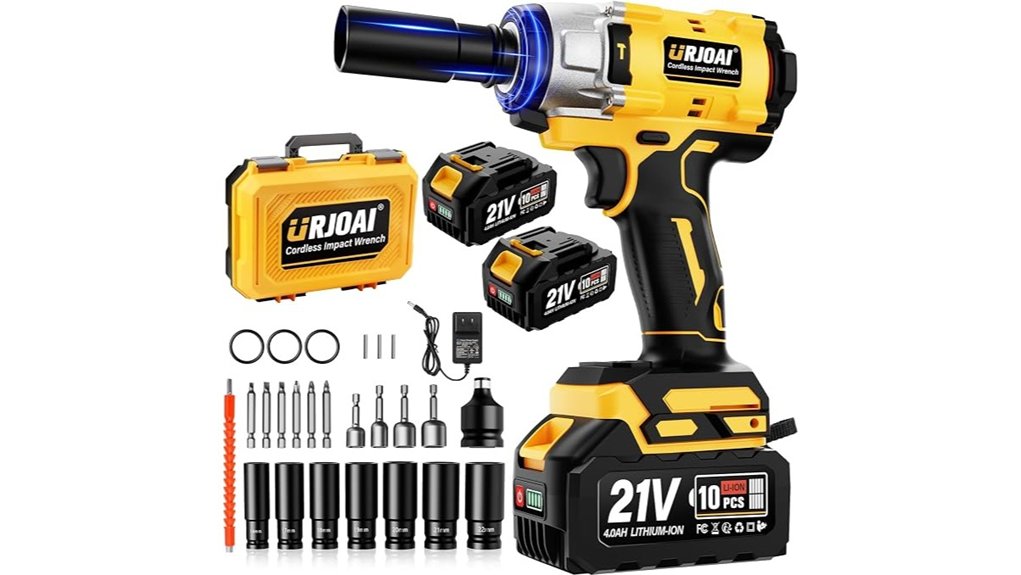cordless impact wrench included