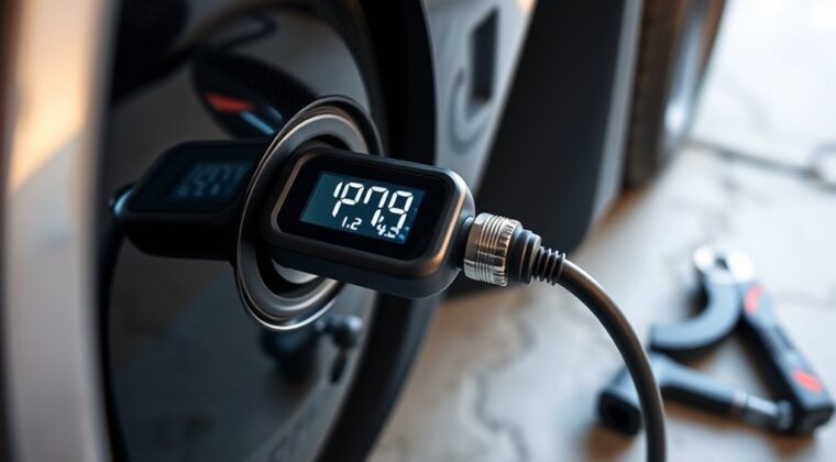 digital tire inflation mechanism
