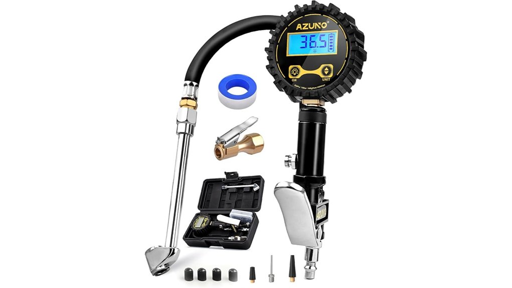digital tire inflator gauge