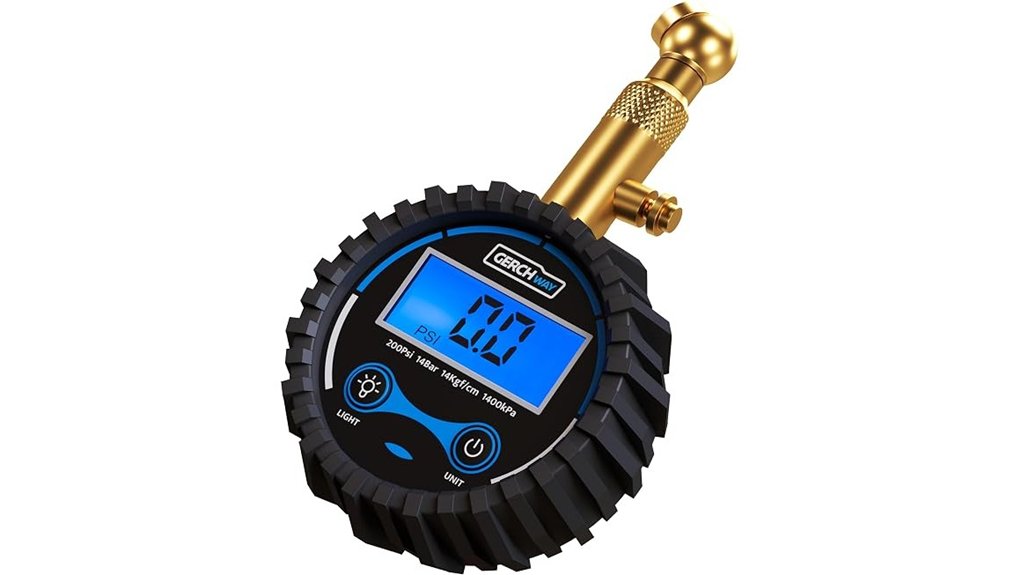 digital tire pressure gauge