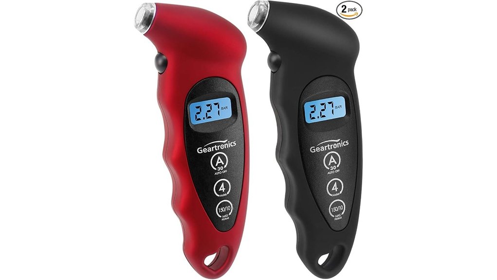 digital tire pressure gauges