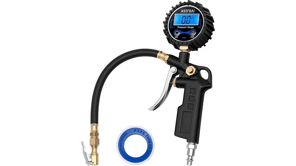 digital tire pressure inflator