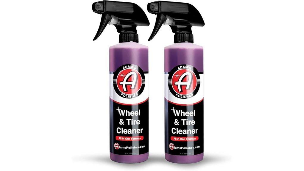 effective wheel and tire cleaner