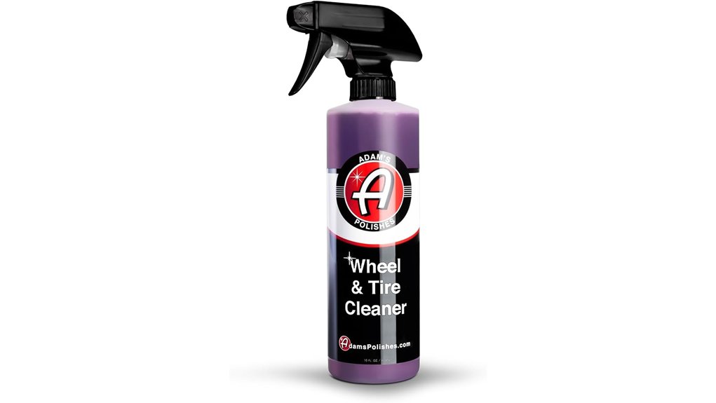 effective wheel and tire cleaner