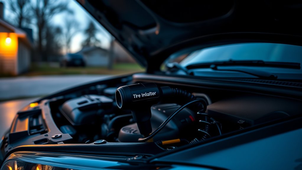 engine on for efficient inflation