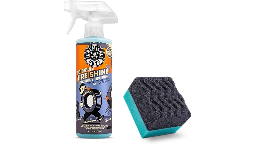 extra glossy tire shine
