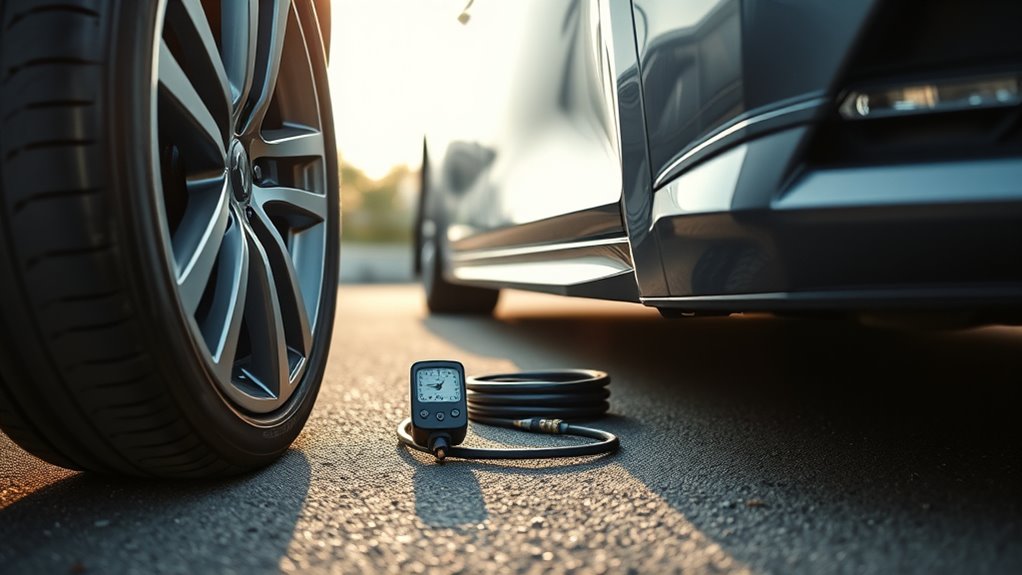 follow recommended tire pressure
