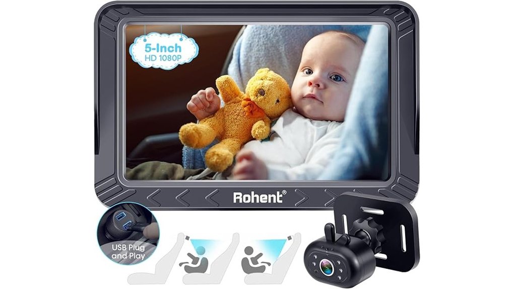 high definition backseat camera