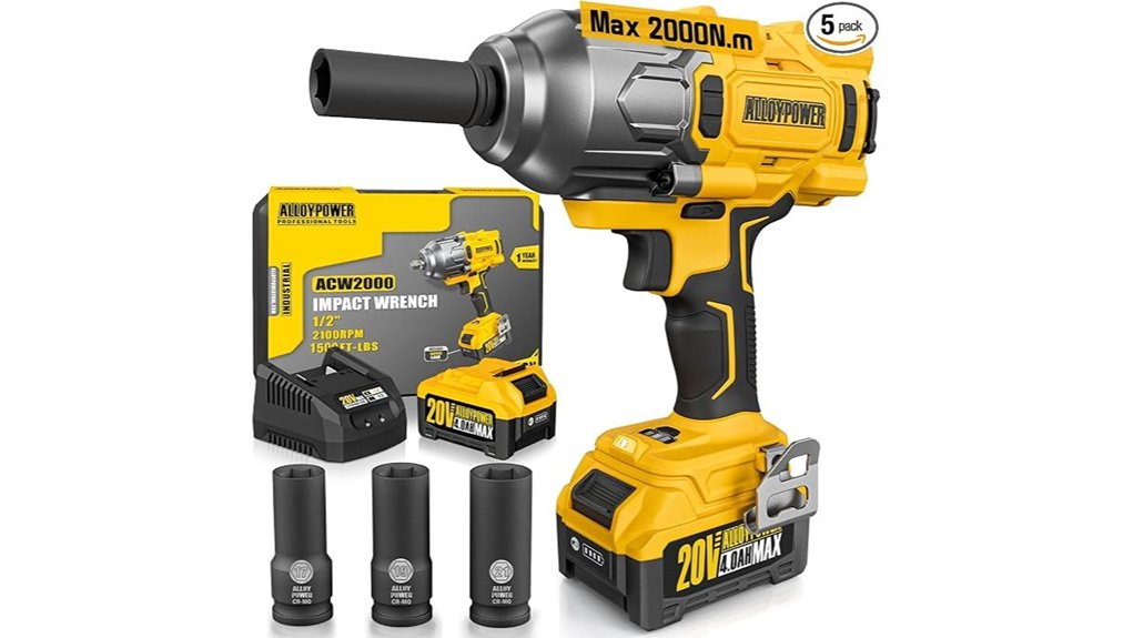 high torque impact wrench