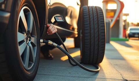 inflate tires for safety