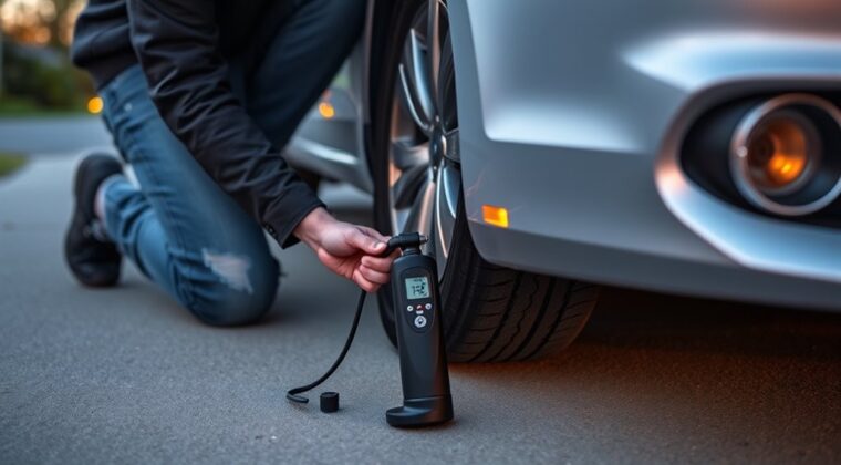 inflate tires safely steps