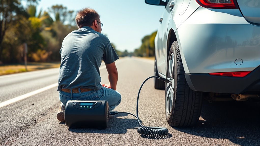 inflate your spare tire