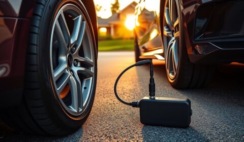 inflating low profile tires