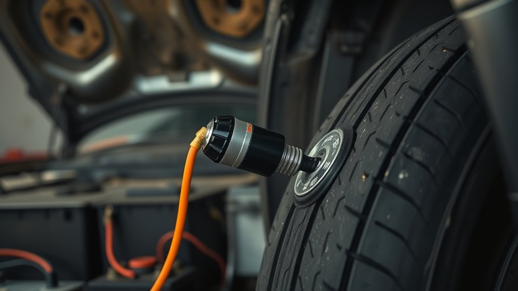 inflator requires battery power