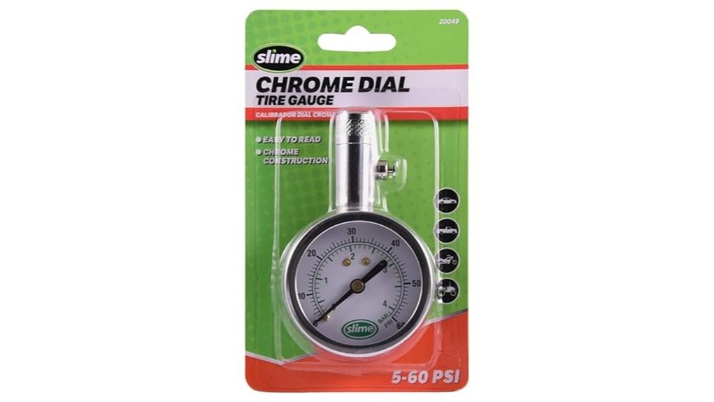 large dial tire gauge