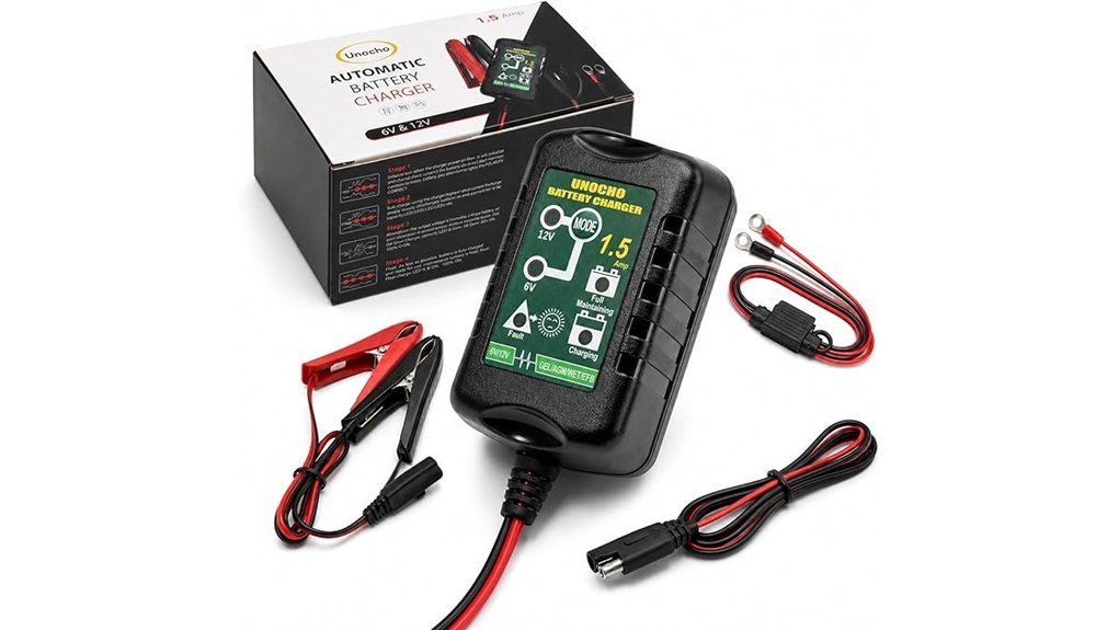 lead acid battery charger maintainer