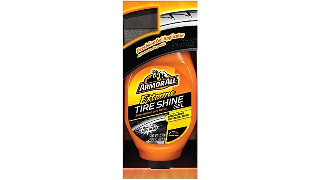 long lasting tire shine gel