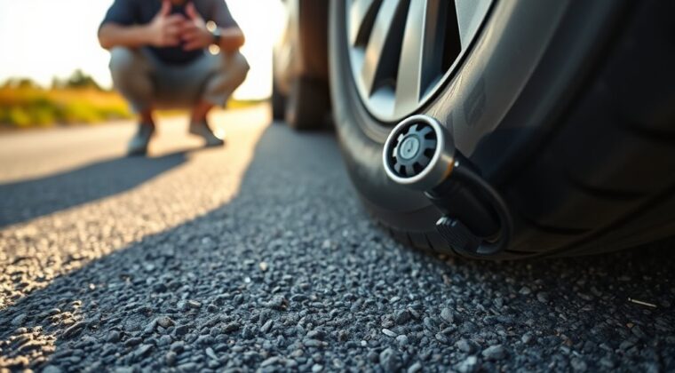 nail in tire risks