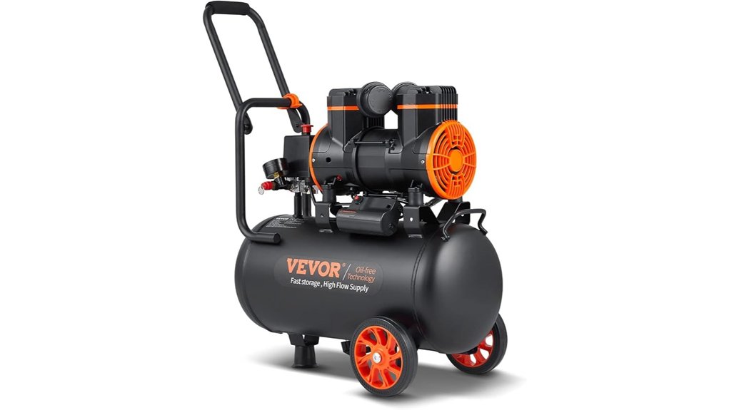 oil free 2 hp compressor
