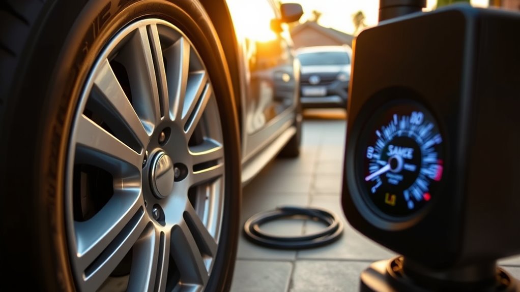 optimal tire inflator speed