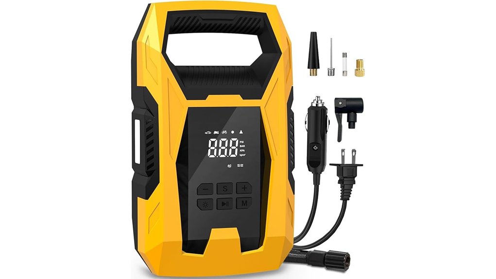 portable air compressor inflator