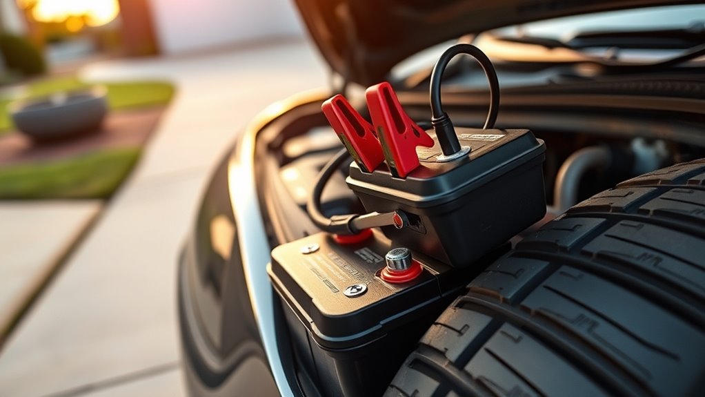 portable battery powered tire inflator
