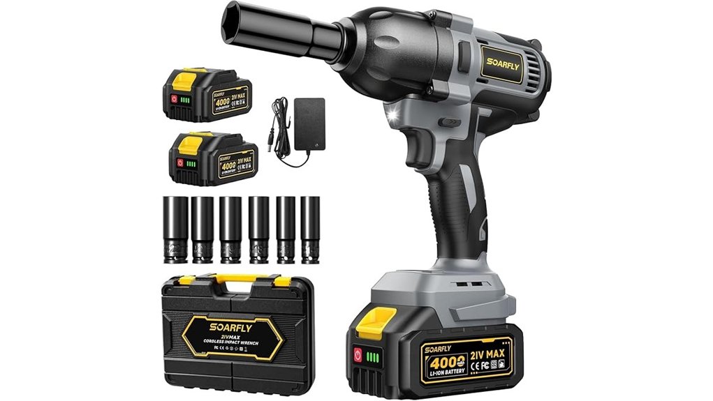 powerful cordless impact wrench