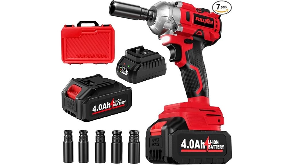 powerful cordless impact wrench