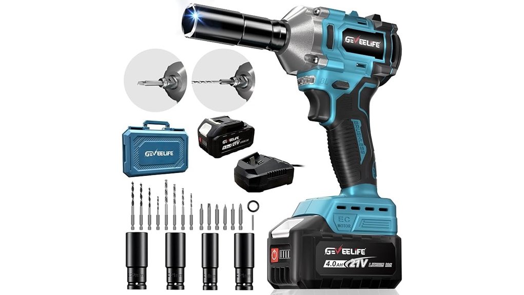 powerful cordless impact wrench