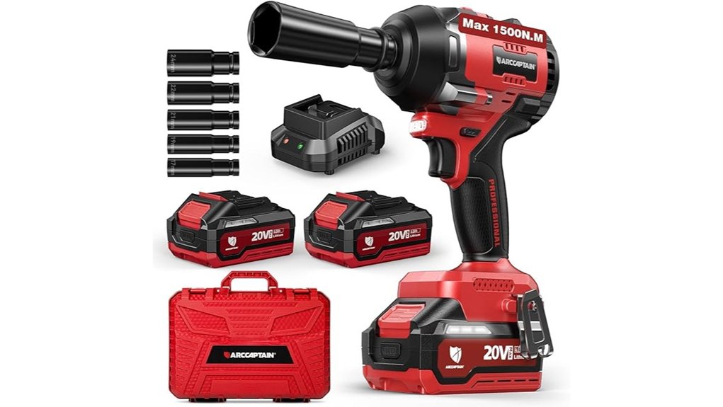 powerful cordless impact wrench