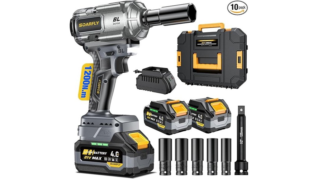 powerful cordless impact wrench