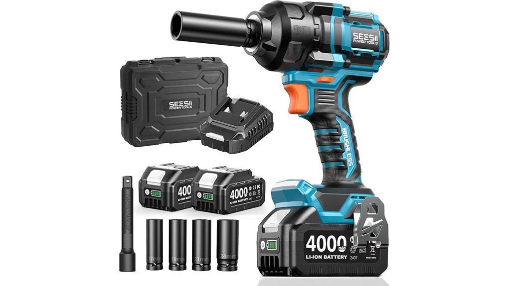powerful cordless impact wrench