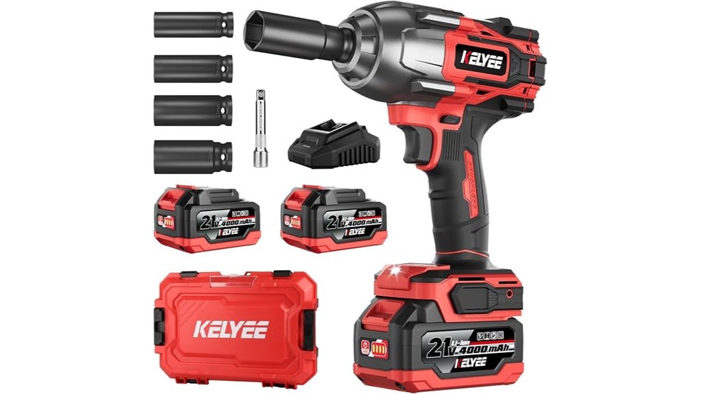 powerful cordless impact wrench