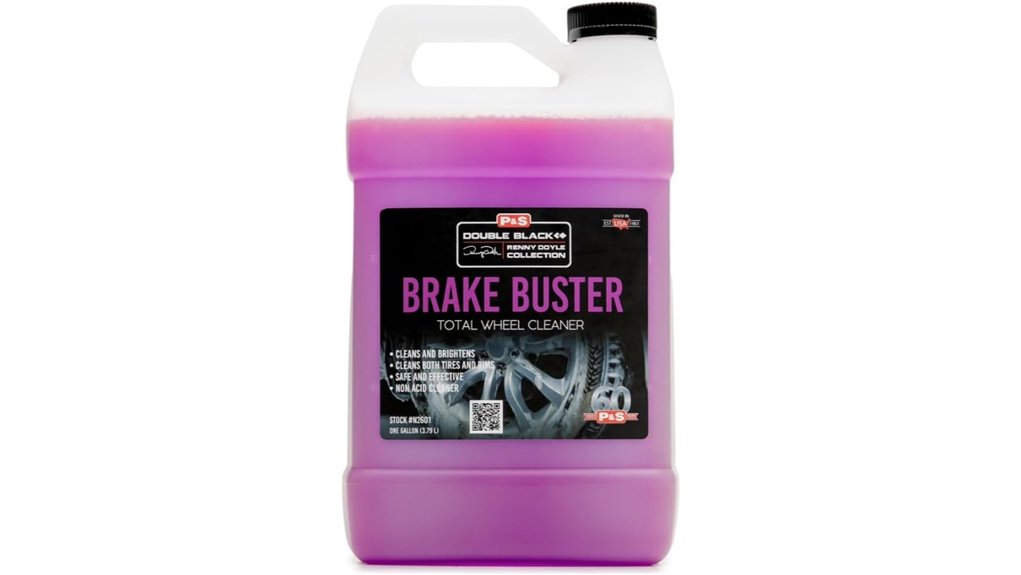 powerful wheel and tire cleaner