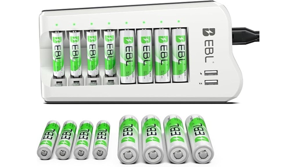 rechargeable aa aaa bundle