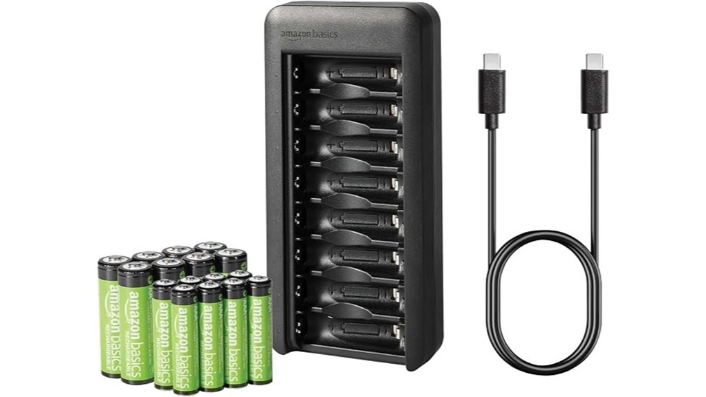 rechargeable battery charger set