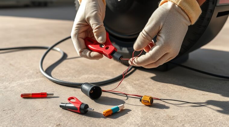 repair tire inflator cord