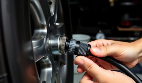 repairing tire inflator plug