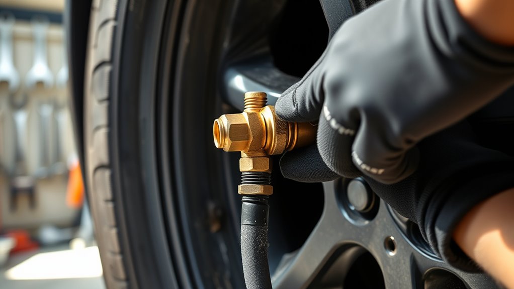 replace tire inflator chuck