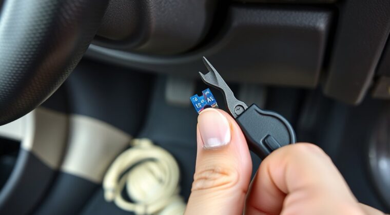 replace tire inflator fuse