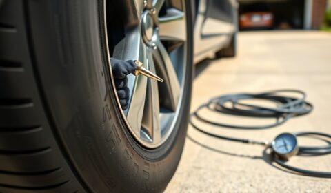 safely deflate overinflated tire