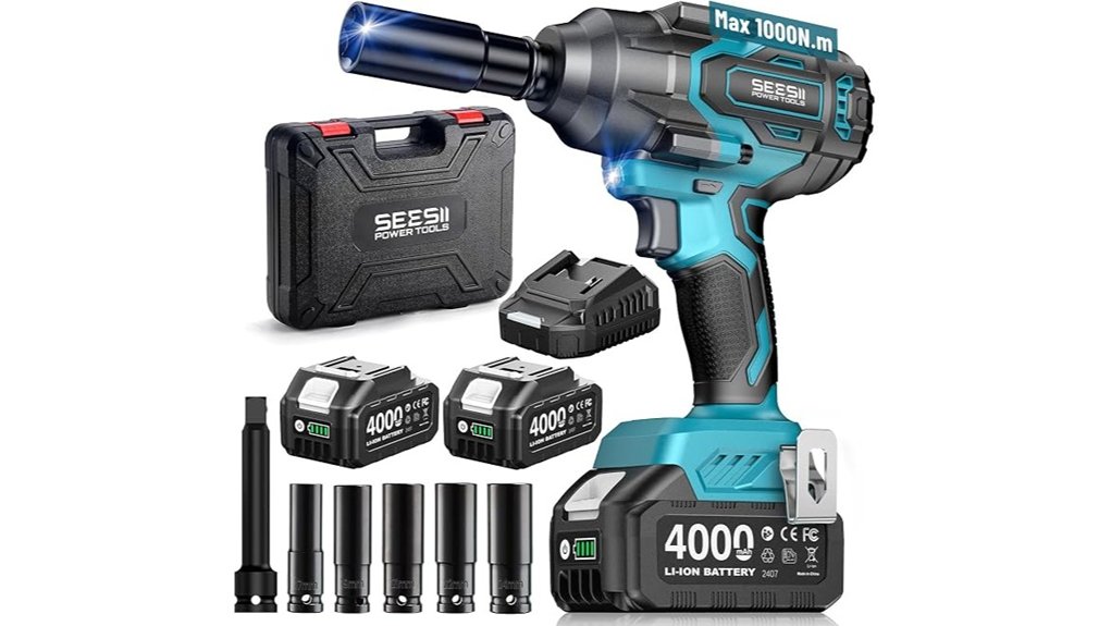 seesii cordless impact wrench