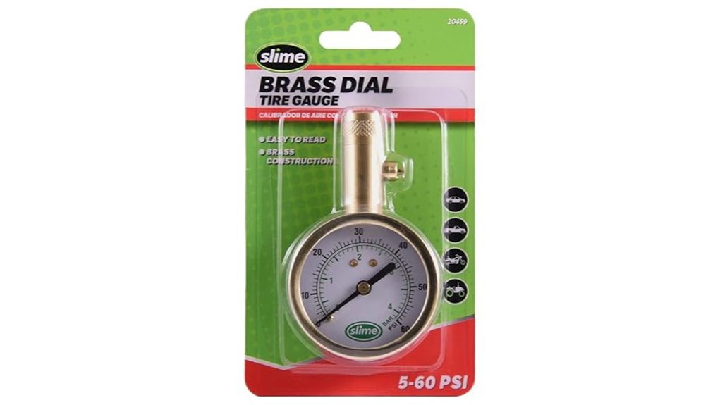 slime dial tire gauge