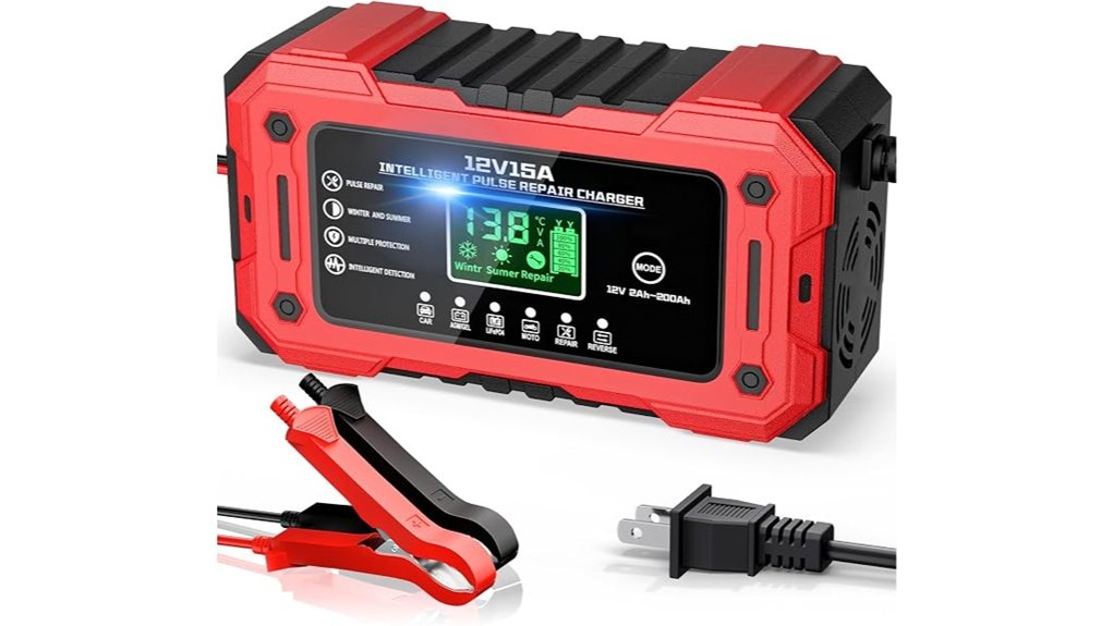 smart automatic battery charger