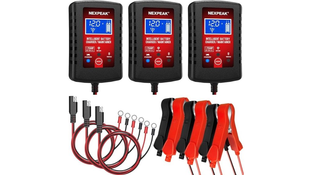 smart trickle battery charger